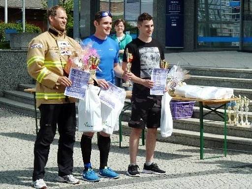 Zleva Lukáš Novák, Jan Haderka a Ondřej Rosenkranz.