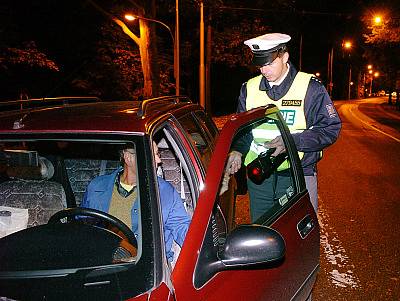 Dopravní akce Policie ČR zaměřená na alkohol u řidičů v Hradci Králové 