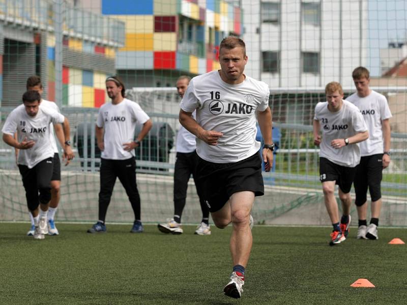 Příprava fotbalistů FC Hradec Králové na novou sezonu.