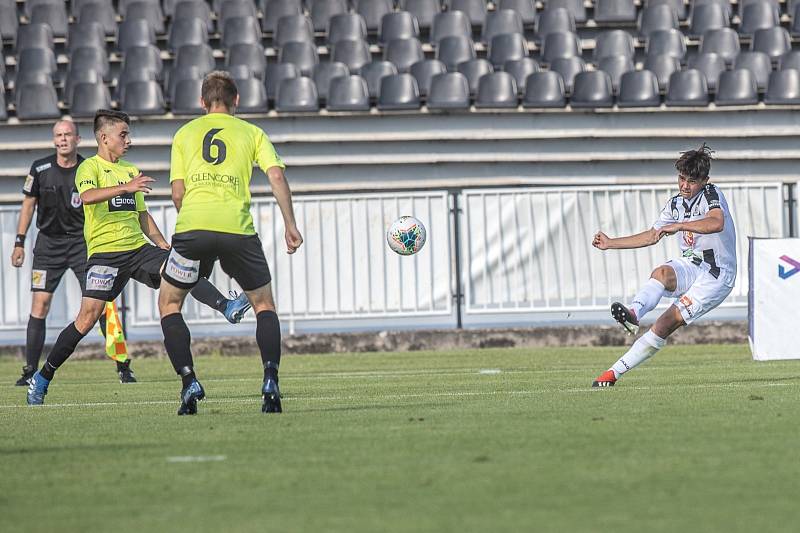 Fotbalová FORTUNA:NÁRODNÍ LIGA: FC Hradec Králové - FK Ústí nad Labem.