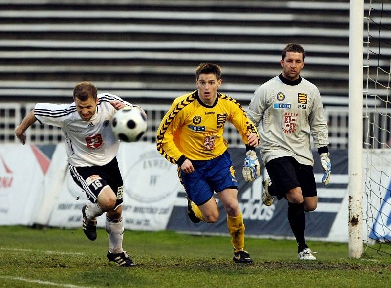 Fotbal, II. liga: FC Hradec vs. Jihlava (22. března 2009)