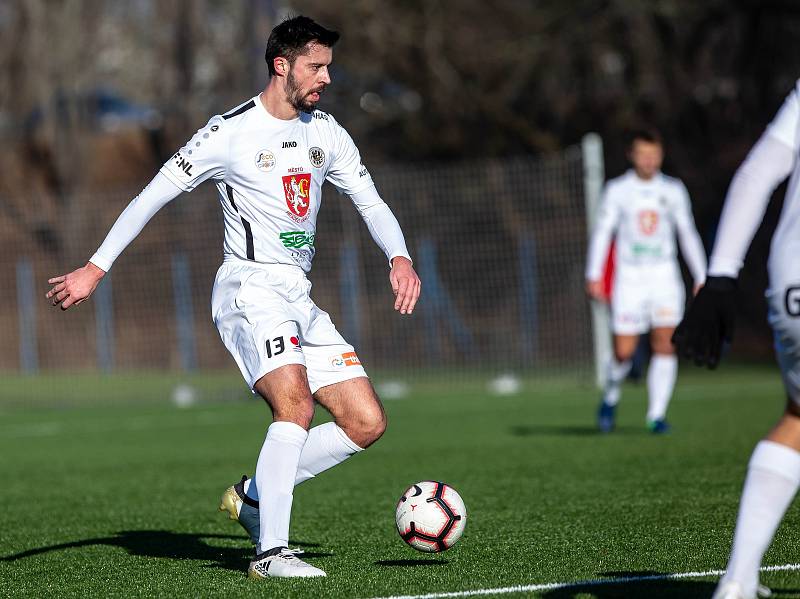 Zimní příprava fotbalistů: FC Hradec Králové - Loko Vltavín.