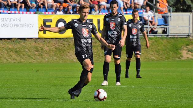 Fotbalová FORTUNA:NÁRODNÍ LIGA: 1. SK Prostějov - FC Hradec Králové.