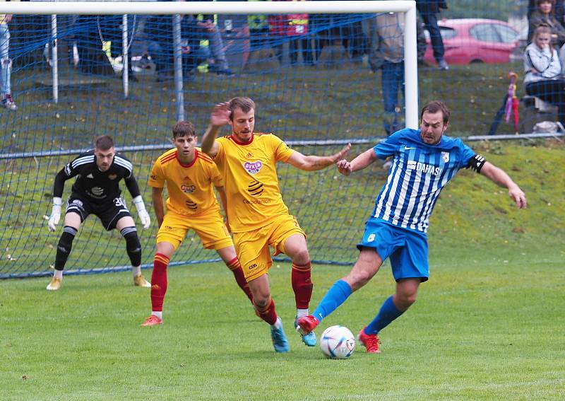 Libčany (v modrém) - Dukla Praha 1:3