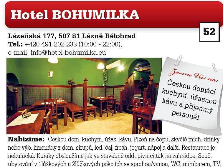 Hotel BOHUMILKA