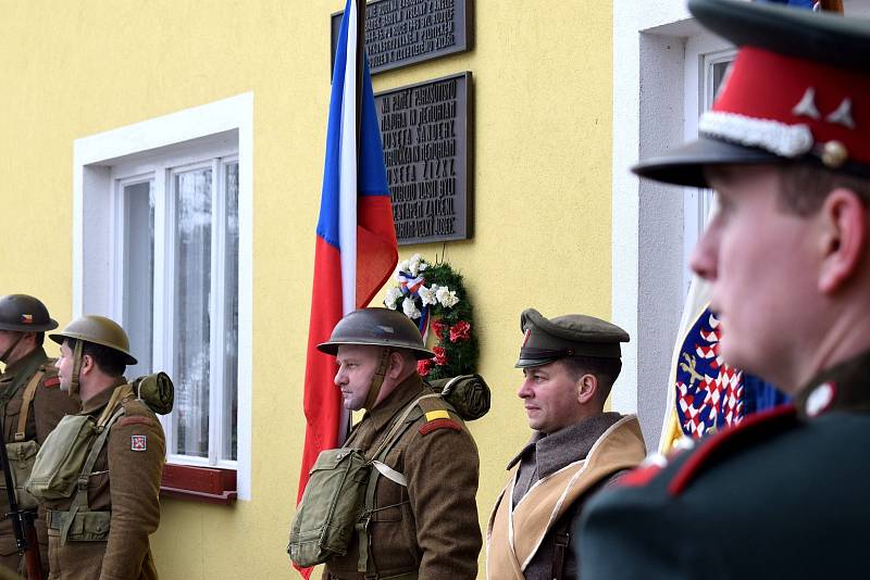 Vzpomínkový akt k 73. výročí příchodu paraskupiny Barium do Žamberka - Polska.