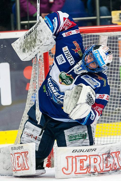 Hokejová extraliga: Mountfield HK - HC Kometa Brno.