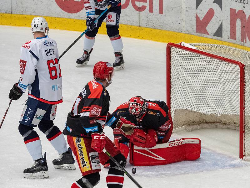 Hokejová extraliga: Piráti Chomutov - Mountfield HK.