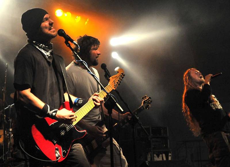 Koncert skupiny Harley ve Výravě v pátek 21. srpna 2009.