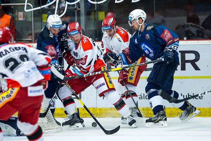 Hokejová extraliga: Mountfield HK - HC Škoda Plzeň.