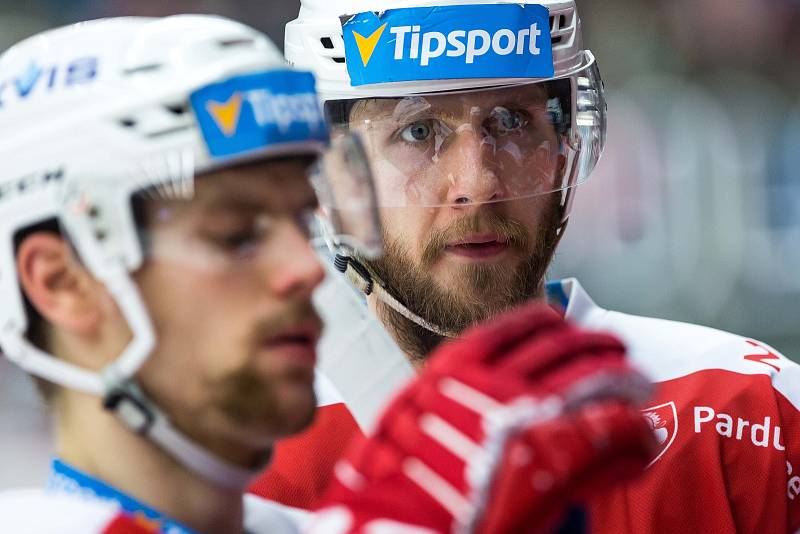 Hokejová extraliga: Mountfield HK - HC Dynamo Pardubice.