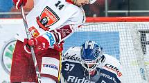 Hokejová extraliga: Mountfield HK - HC Vítkovice Ridera.