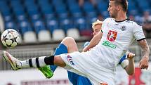 Fotbalová Synot liga: FC Hradec Králové - FC Baník Ostrava.