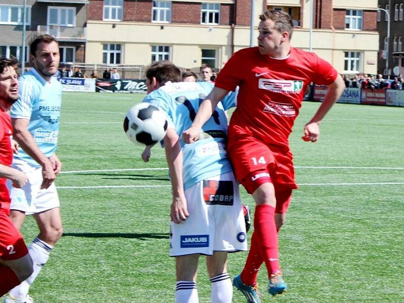 Česká fotbalová liga: FK Slavoj Vyšehrad - SK Převýšov.