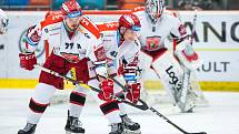 Hokejová extraliga: Mountfield HK - HC Energie Karlovy Vary.