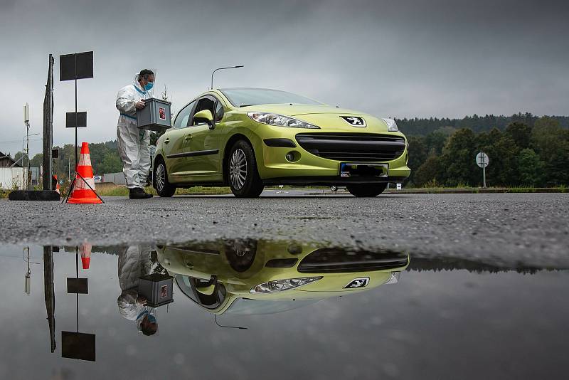 Drivein volby do krajského zastupitelstva v Náchodě