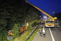 Nehoda autobusu z východních Čech v Německu