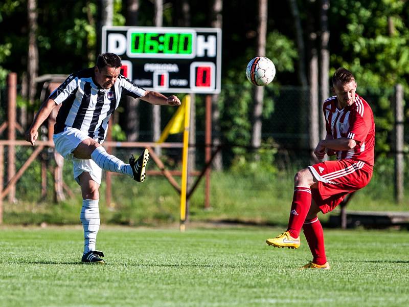 Finále fotbalového Poháru hejtmana v Albrechticích nad Orlicí: TJ Červený Kostelec - SK Libčany.