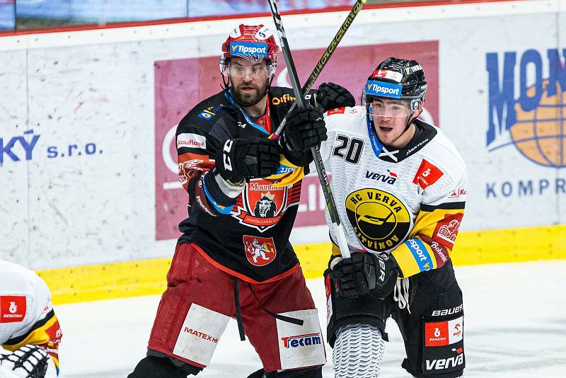 Generali play off Tipsport extraligy - osmifinále: Mountfield HK - HC Verva Litvínov.