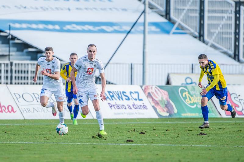 Fotbalová FORTUNA:NÁRODNÍ LIGA: FC Hradec Králové - FK Varnsdorf.