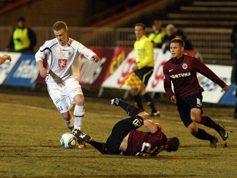 Fotbalová I. Gambrinus liga: FC Hradec Králové - AC Sparta Praha.