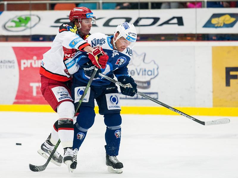 Hokejová extraliga: Mountfield HK - HC Škoda Plzeň.