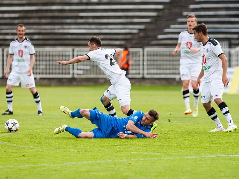 Fotbalová Synot liga: FC Hradec Králové - FC Baník Ostrava.