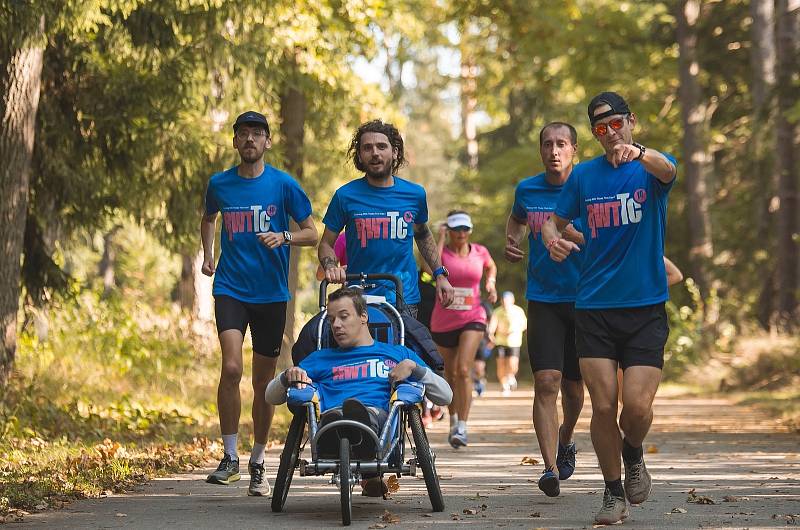 ZÁVODNÍCI všech věkových kategorií a úrovní se v neděli zúčastnili 9. ročníku Olfincar Hradeckého půl/maratonu.