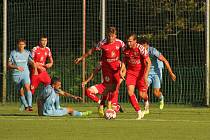 MOL Cup, 1. kolo: FC Slavia Hradec Králové (červení) - MFK Chrudim.