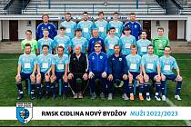Fotbalisté RMSK Cidlina Nový Bydžov.