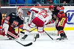 5. semifinále hokejové extraligy Hradec Králové -  Třinec (3:2 pp).