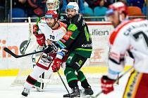Hokejová extraliga: Mountfield HK - HC Energie Karlovy Vary.