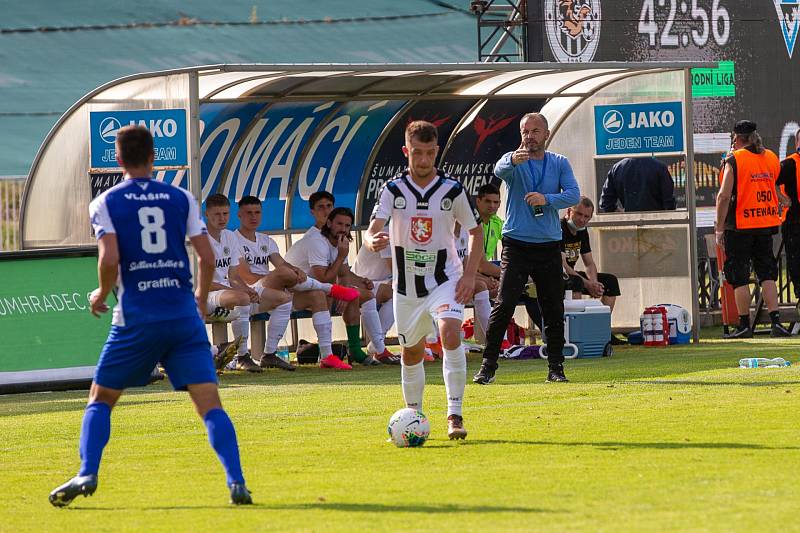 Fotbalová FORTUNA:NÁRODNÍ LIGA: FC Hradec Králové - FC Sellier & Bellot Vlašim.