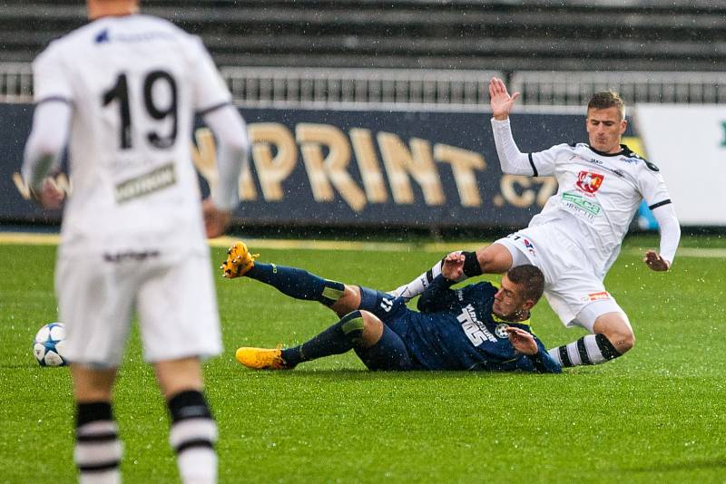 Fotbalová národní liga: FC Hradec Králové - FK Varnsdorf.