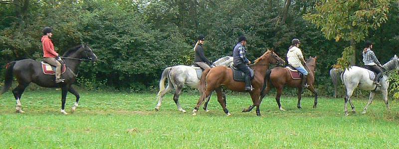 3. Hubertova jízda v Horních Černůtkách (sobota 25. září 2010).