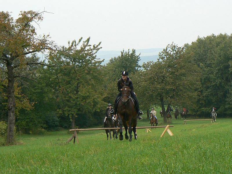 3. Hubertova jízda v Horních Černůtkách (sobota 25. září 2010).