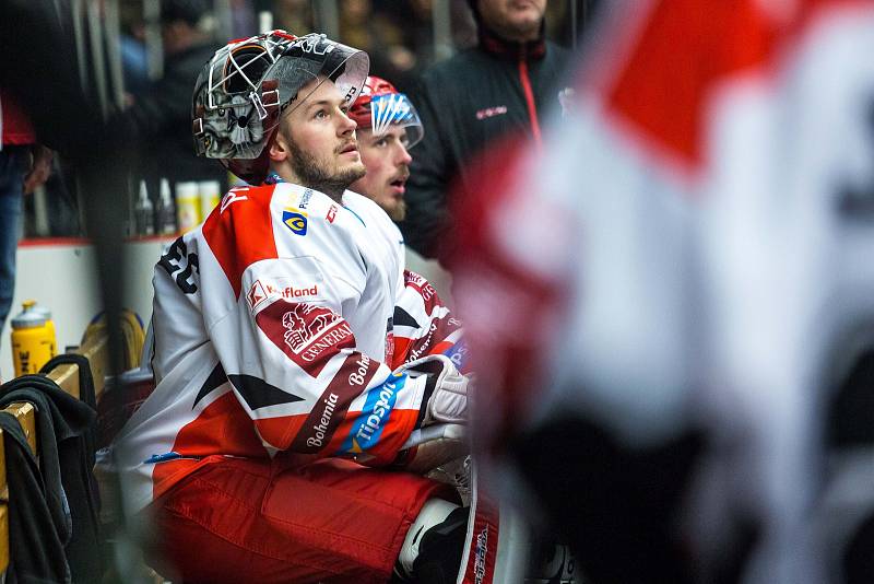 Hokejová extraliga: Mountfield HK - HC Dynamo Pardubice.