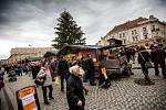 Vánoční trhy na Masarykově náměstí v Hradci Králové