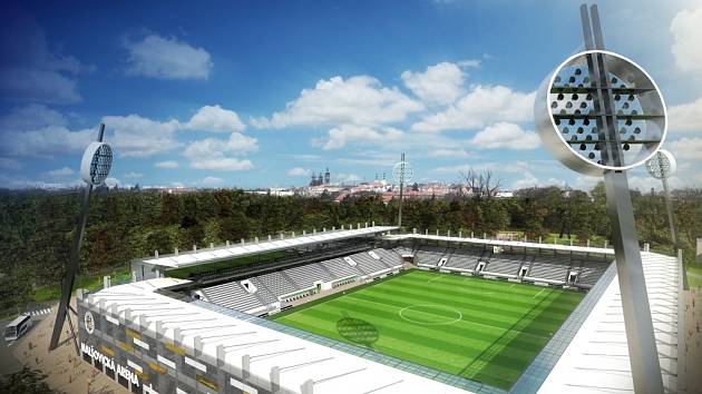 Vizualizace možné podoby stadionu