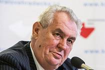 Prezident Miloš Zeman.