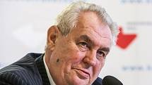 Prezident Miloš Zeman.