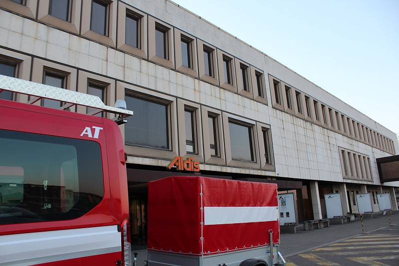 Spuštění fungování krajského asistenčního centra pomoci Ukrajině (tzv. KACPU) v Kongresovém centru ALDIS v Hradci Králové