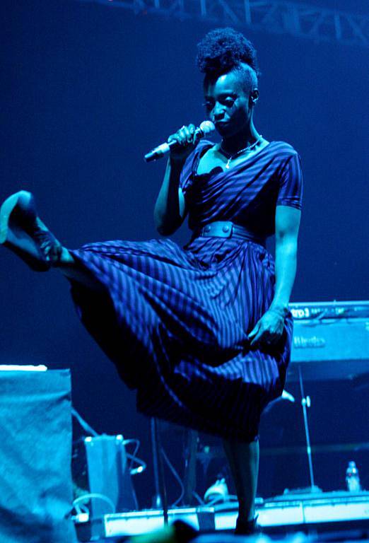 Kapela Morcheeba na Rock for People 2010.