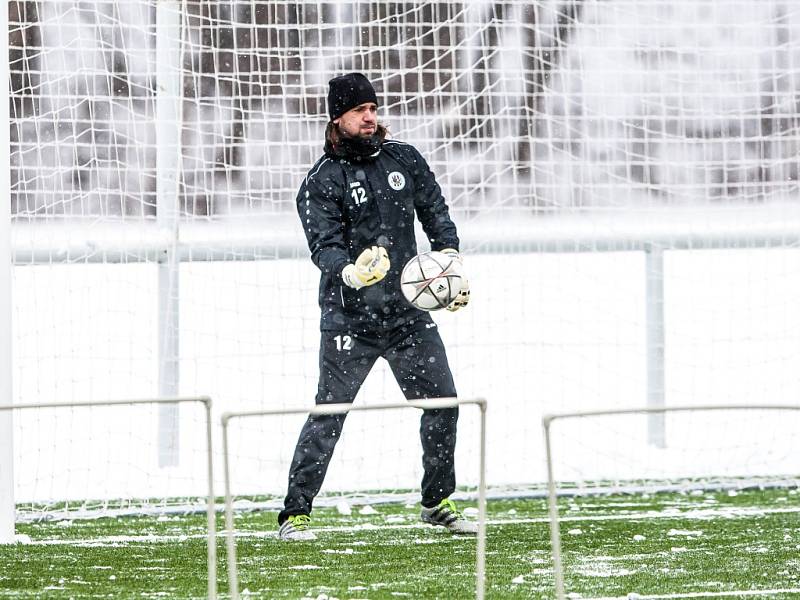 Zimní příprava fotbalistů FC Hradec Králové.