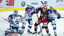 Hokejová extraliga: Mountfield HK - HC Kometa Brno.