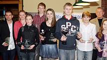 Vyhlášení „Kanářích nadějí“ východočeské oblasti za rok 2011 spojené s tradičním oceněním nejlepších tenistů všech věkových kategorií podle krajského žebříčku v restauraci tenisového klubu LTC Hradec Králové.