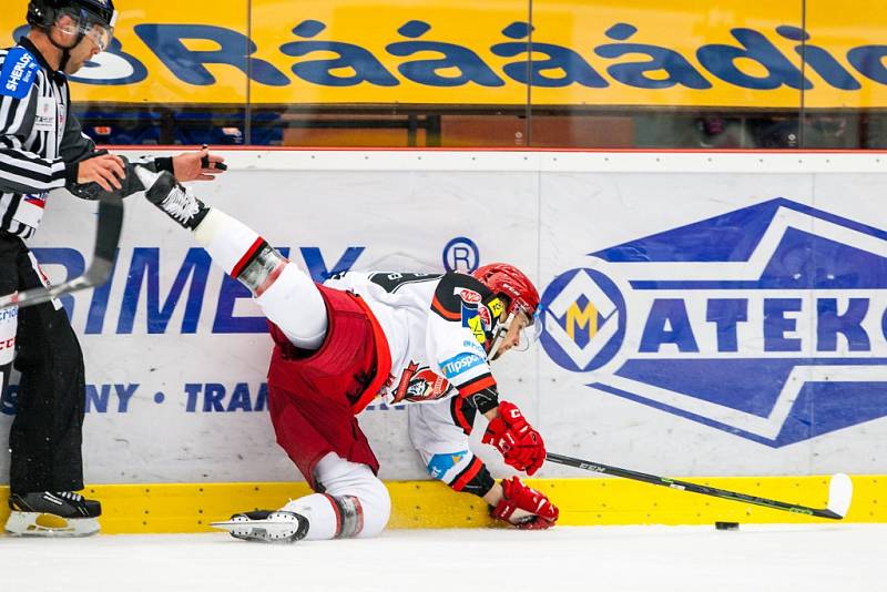 Hokejová extraliga: Mountfield HK - HC Kometa Brno.