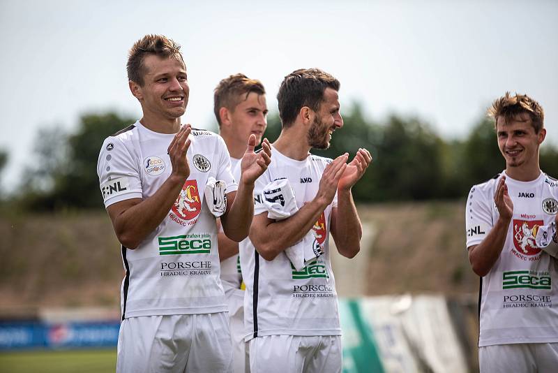 Fotbalová FORTUNA:NÁRODNÍ LIGA: FC Hradec Králové - FC MAS Táborsko.