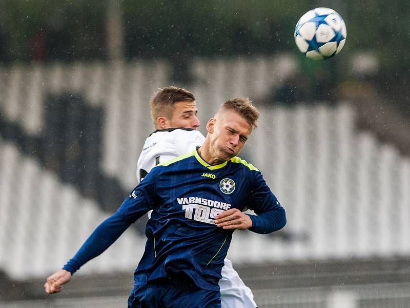 Fotbalová národní liga: FC Hradec Králové - FK Varnsdorf.