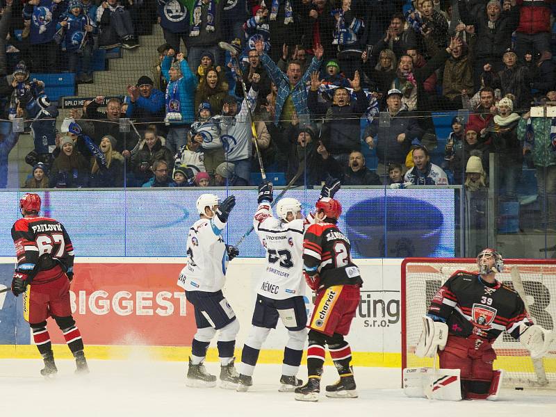 Hokejová extraliga: HC Škoda Plzeň - Mountfield HK.